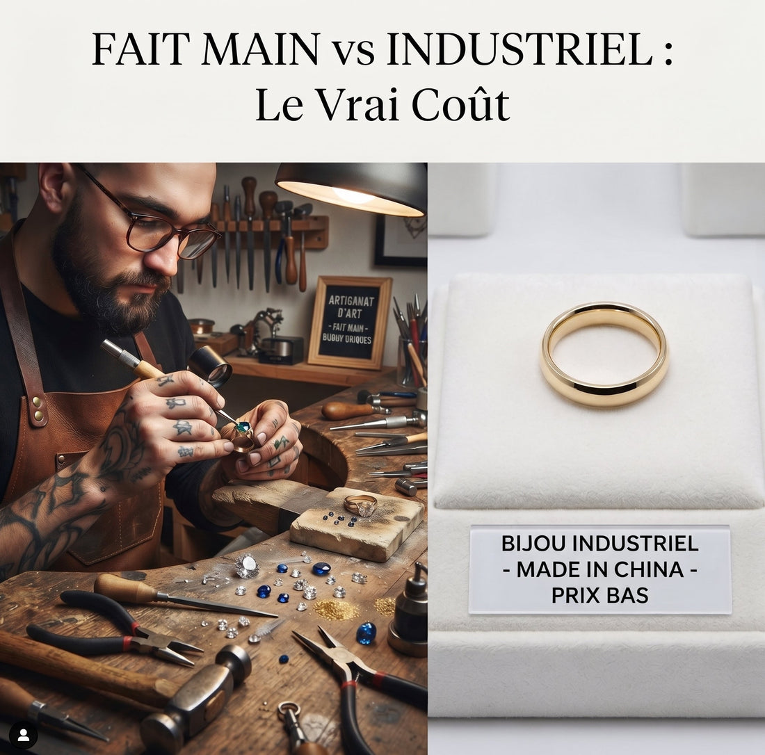 Pourquoi un bijou fait main coûte-t-il (vraiment) plus cher ? (Et pourquoi c'est justifié)