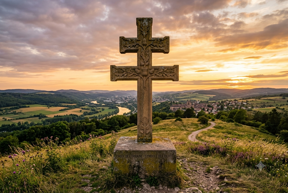 Croix de Lorraine : signification, histoire et symbole d'un emblème français